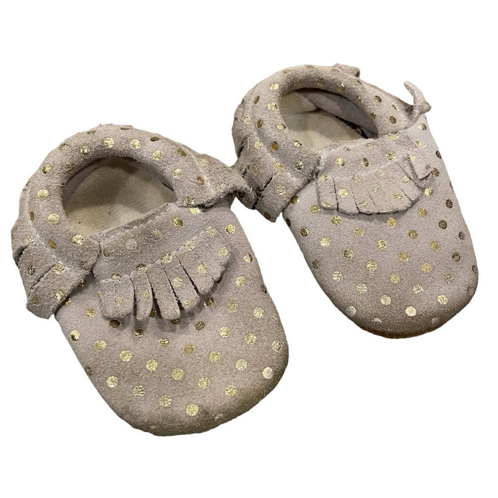 baby girl freshly picked moccasins size 6-12